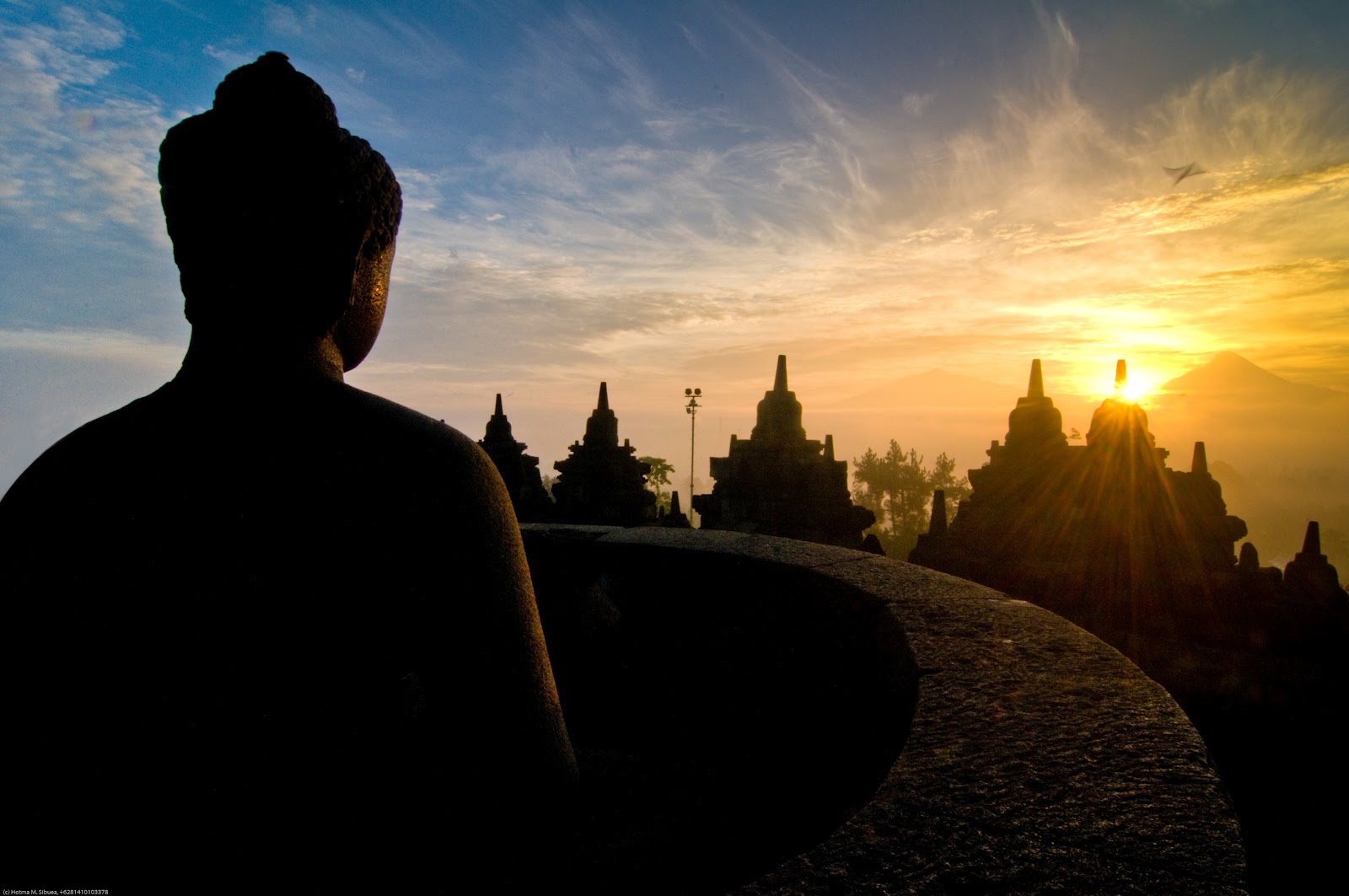 Indonesia Temple Borobudur Sunrise